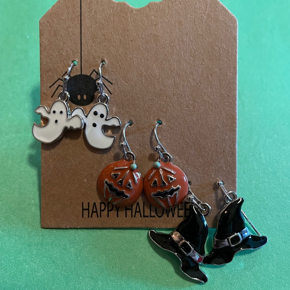 Halloween Earrings, Brand New Dangle Style